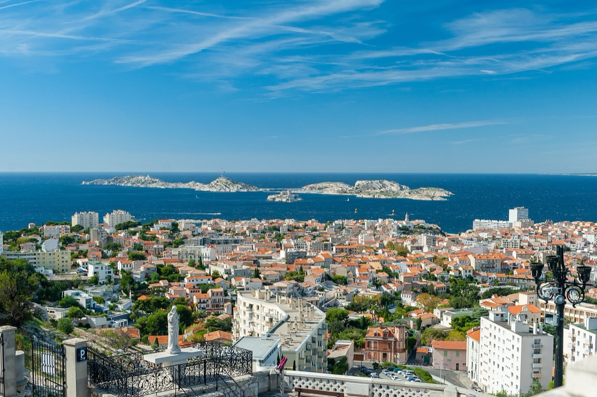 Aube sur le caldéra