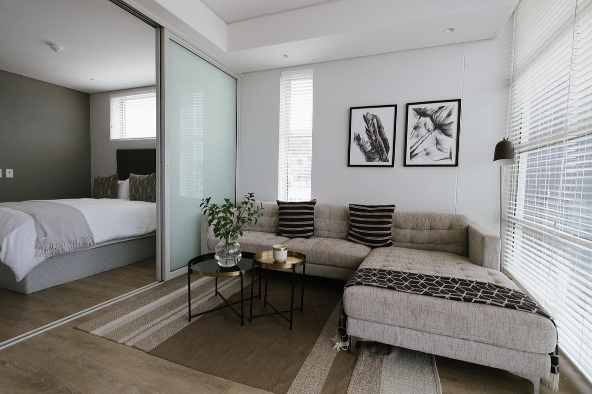 quarto com vista para aldeia