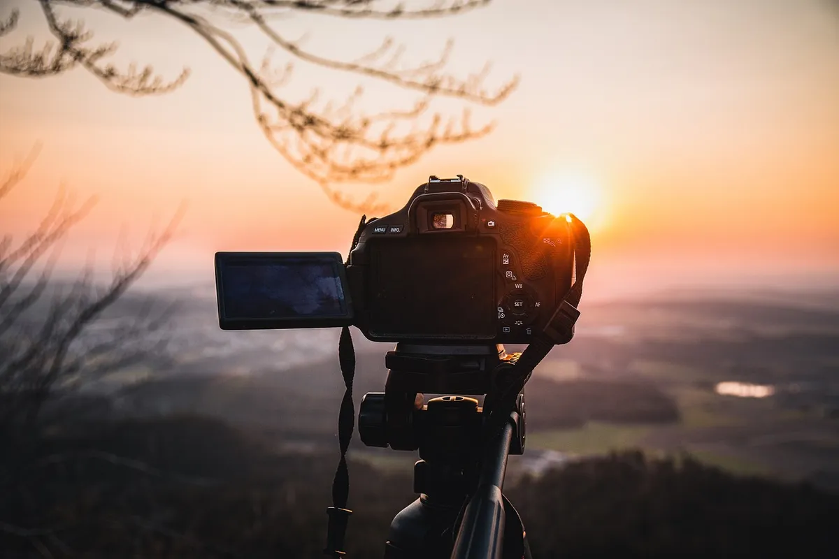 sunset, camera, landscape, dusk, twilight, nature photography, photography, photographer, nature, sky, dslr, tripod, slr, camera, camera, camera, camera, camera